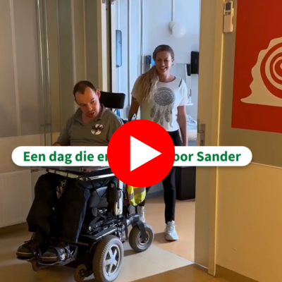 Een dag die ertoe doet voor Sander 