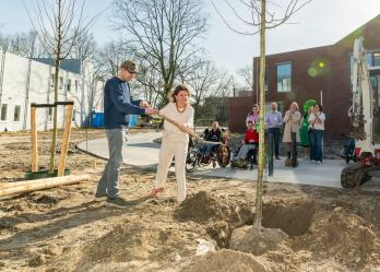 Terugblik opening van de Boswoningen